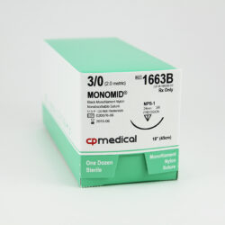 1663B - MONOMID® 3/0 PS-1 18"